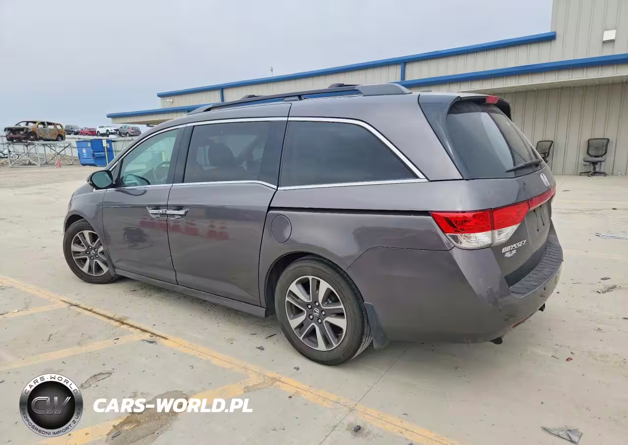 2015 Honda Odyssey Touring VIN:5FNRL5H98FB071827 - 2