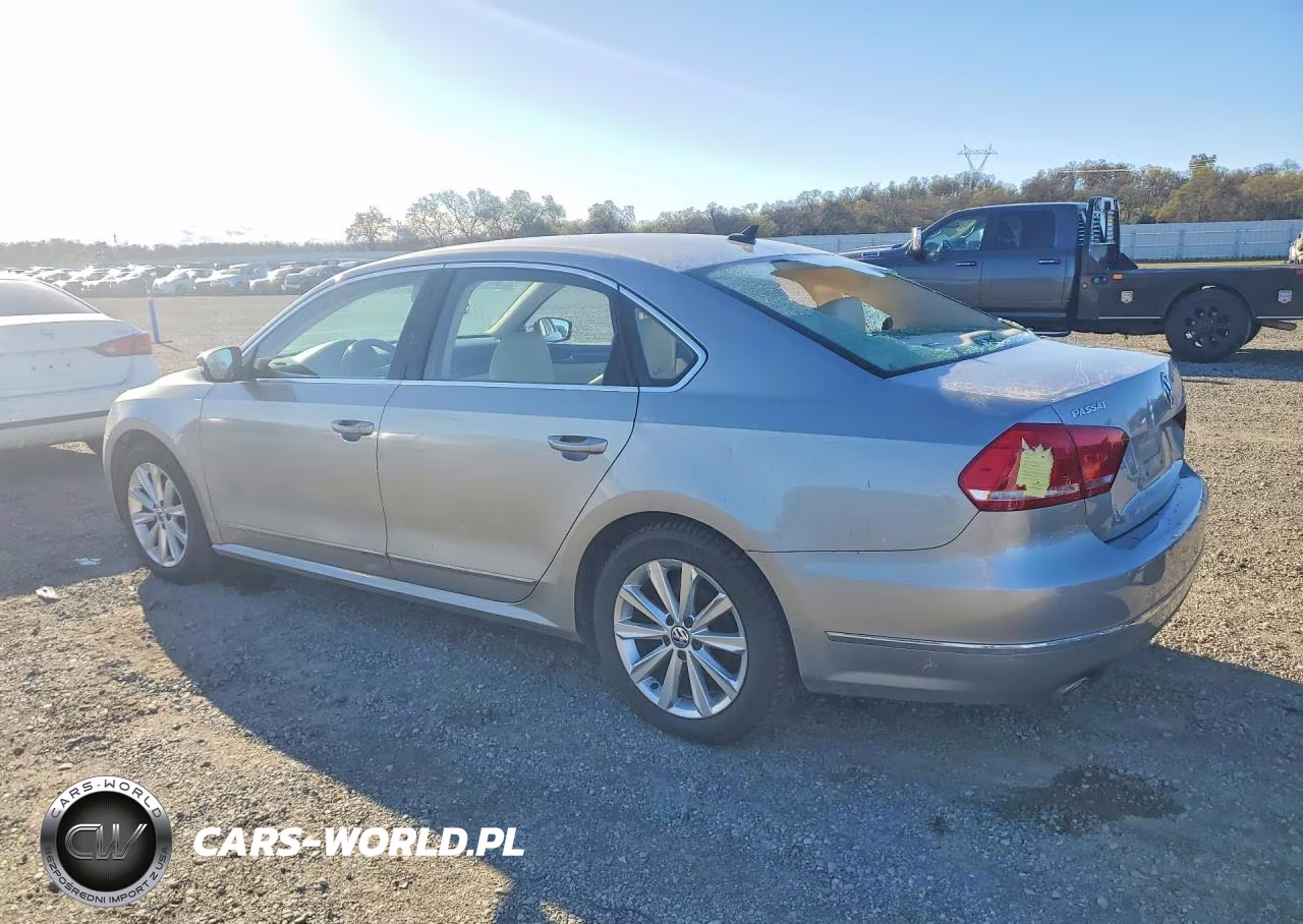 2013 Volkswagen Passat Sel VIN:1VWCN7A34DC110678 - 2