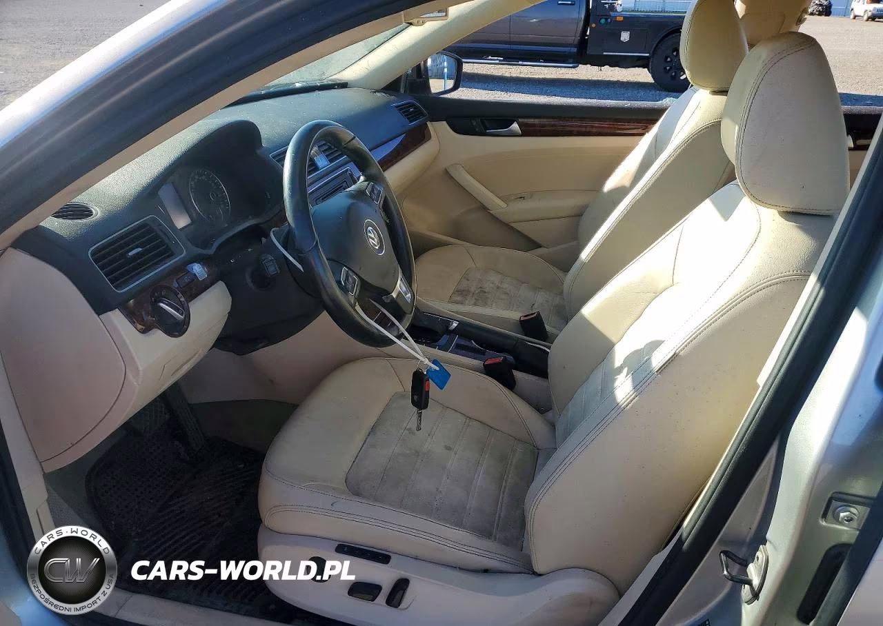 2013 Volkswagen Passat Sel VIN:1VWCN7A34DC110678 - 7