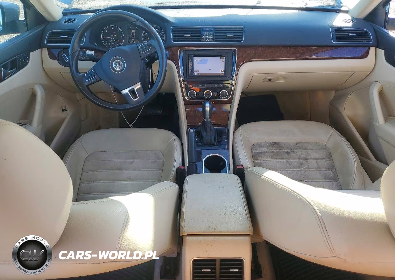 2013 Volkswagen Passat Sel VIN:1VWCN7A34DC110678 - 8