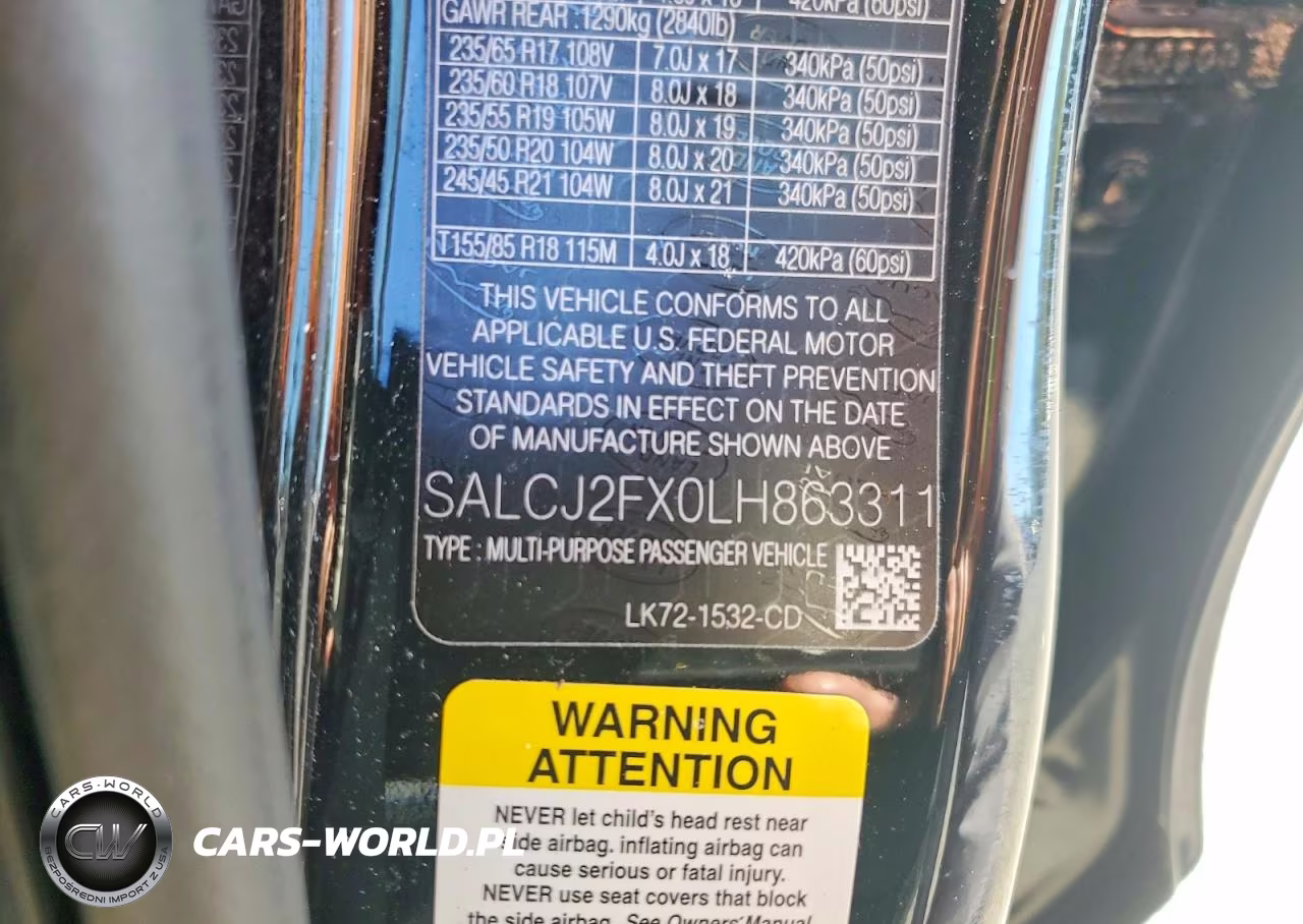 2020 Land Rover Discovery Sport S VIN:SALCJ2FX0LH863311 - 13