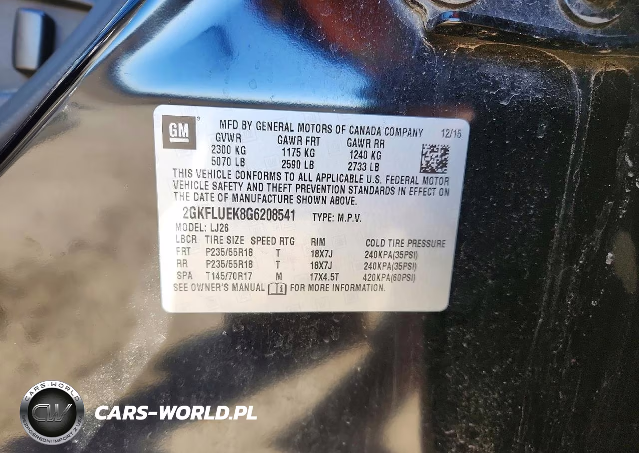 2016 GMC Terrain Slt VIN:2GKFLUEK8G6208541 - 13