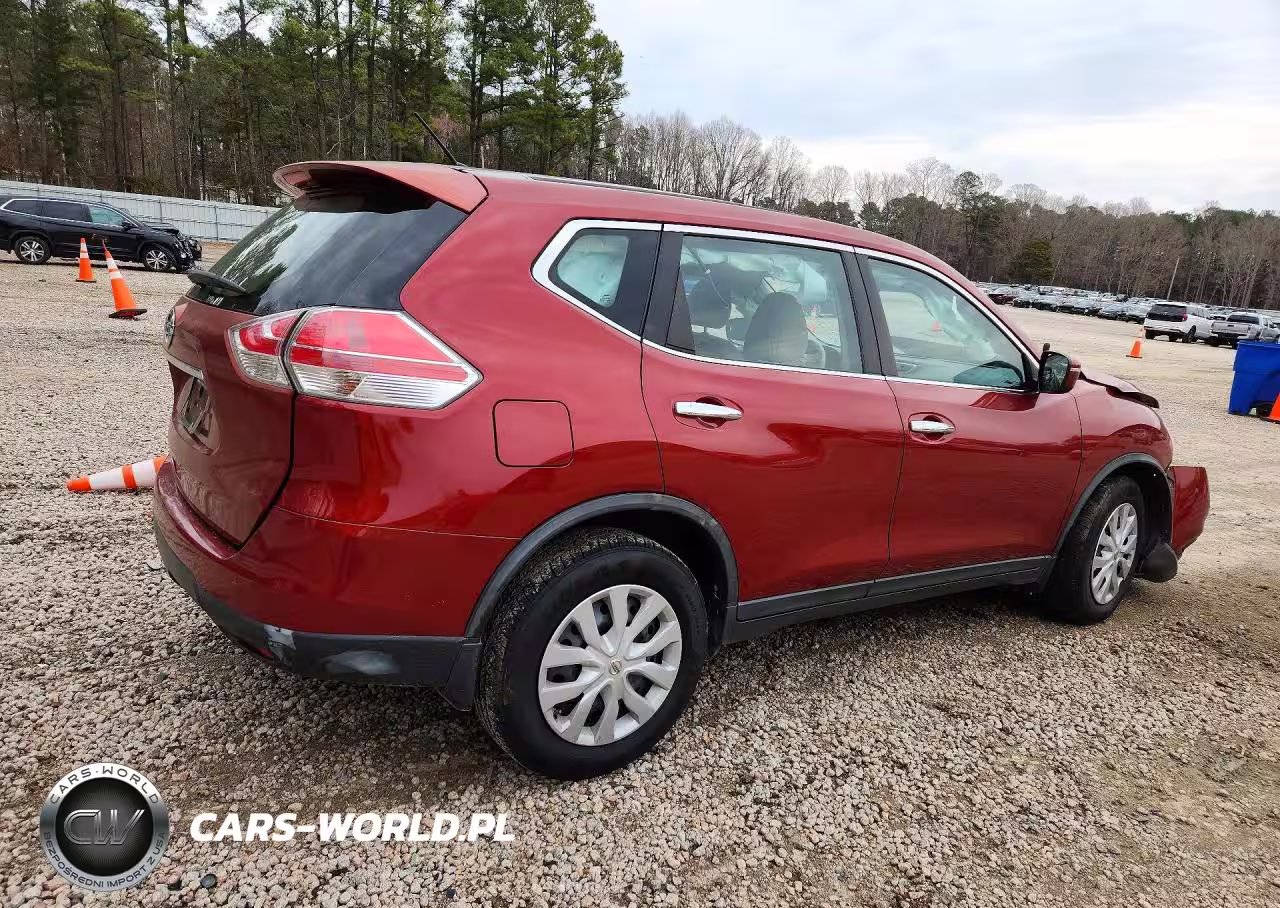 2015 Nissan Rogue S VIN:KNMAT2MT7FP513354 - 3