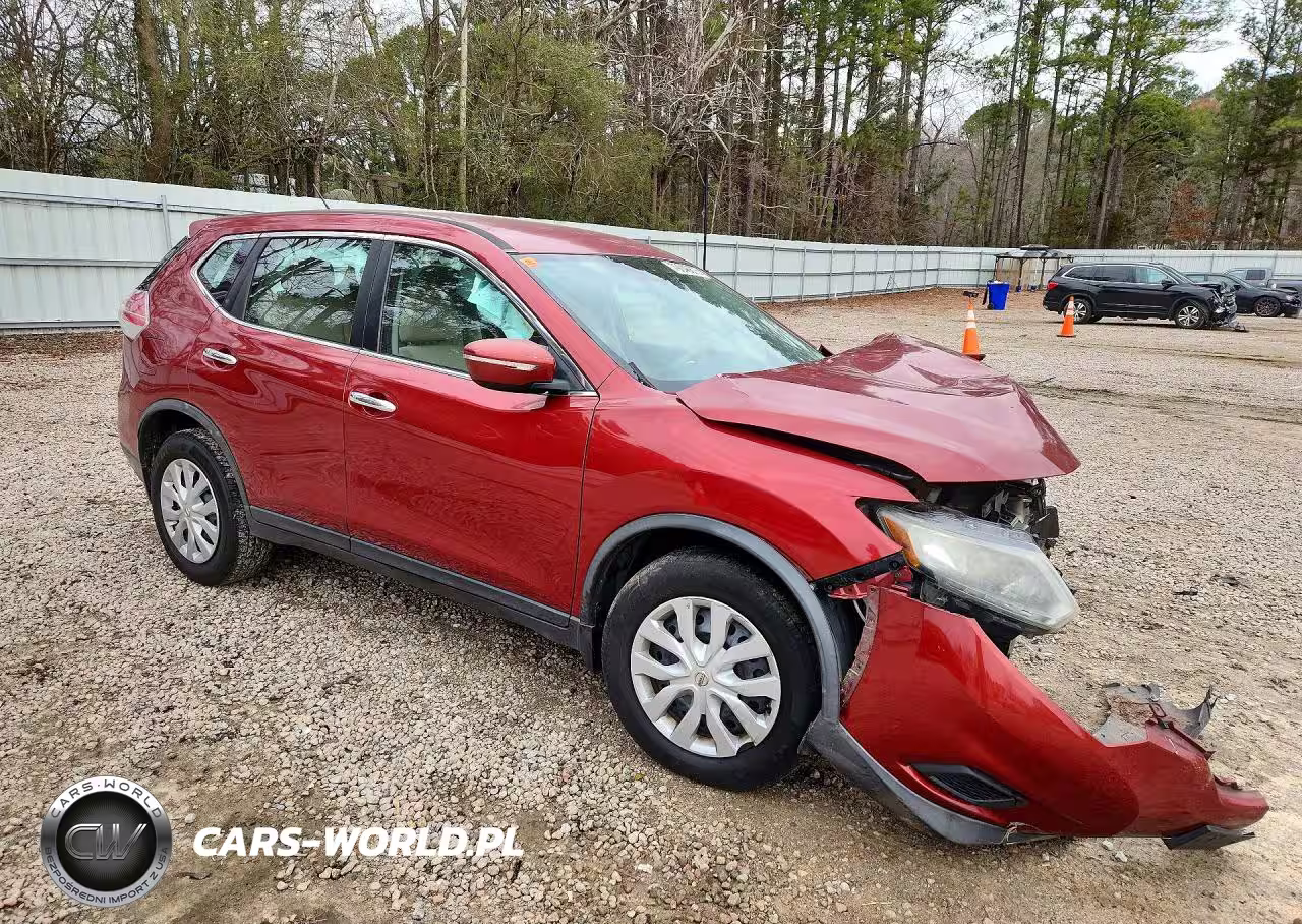 2015 Nissan Rogue S VIN:KNMAT2MT7FP513354 - 4