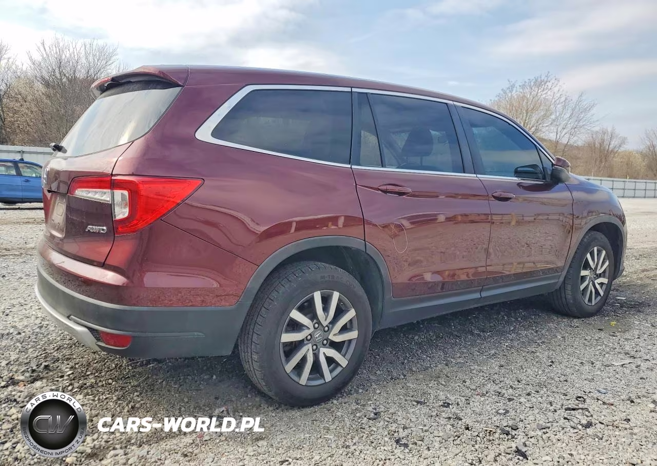 2019 Honda Pilot Ex VIN:5FNYF6H37KB007468 - 3
