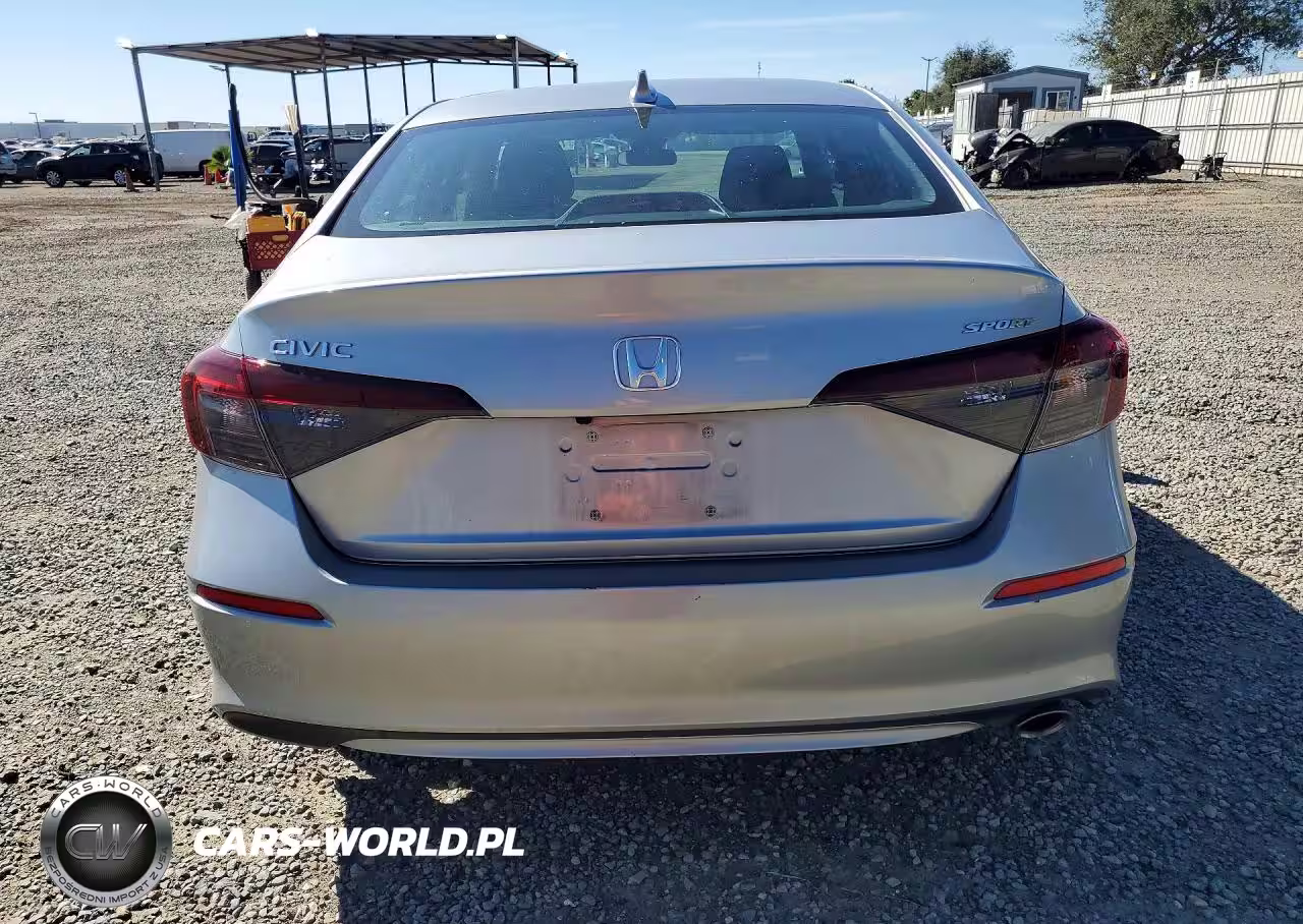 2025 Honda Civic Sport VIN:2HGFE2F58SH548127 - 6