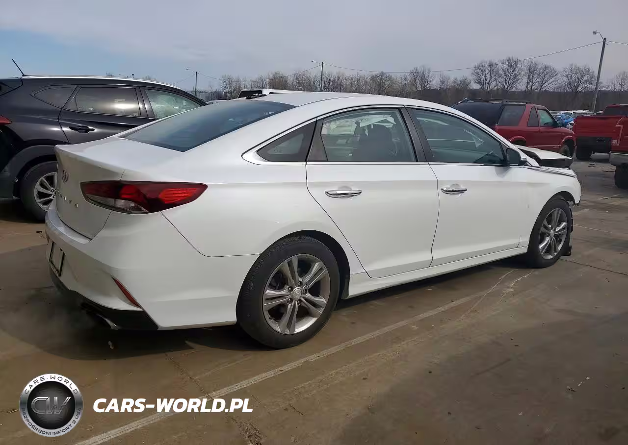 2018 Hyundai Sonata Sel VIN:5NPE34AF5JH598095 - 3