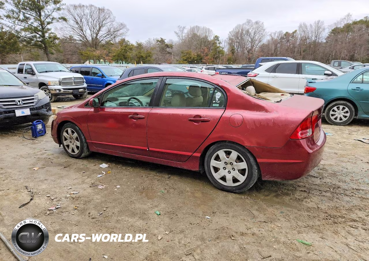 2007 Honda Civic Lx VIN:2HGFA16587H511902 - 2