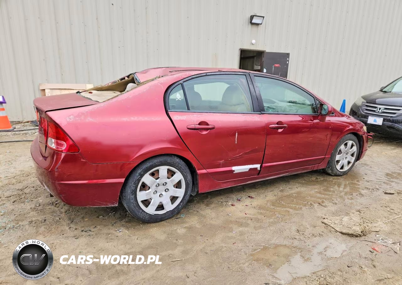 2007 Honda Civic Lx VIN:2HGFA16587H511902 - 3