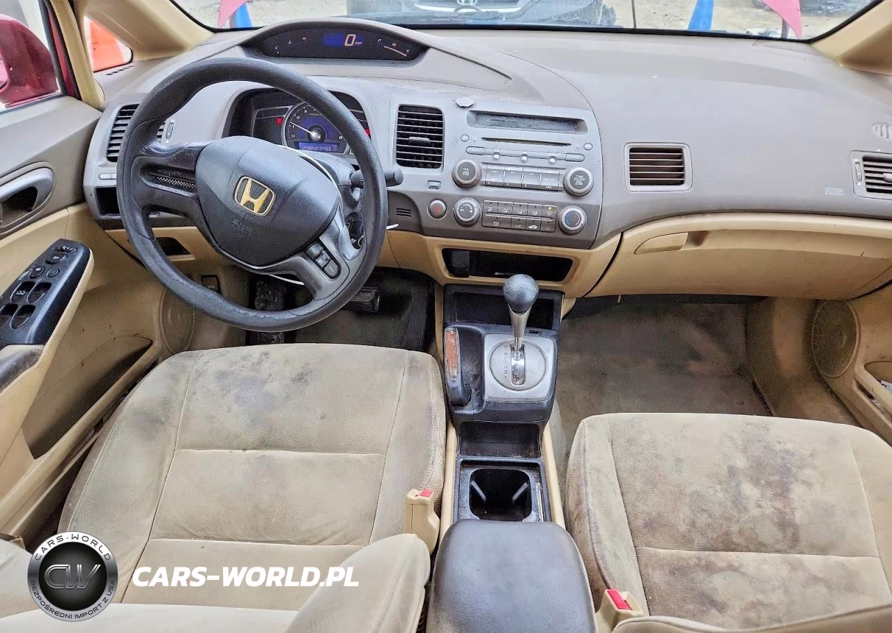 2007 Honda Civic Lx VIN:2HGFA16587H511902 - 8