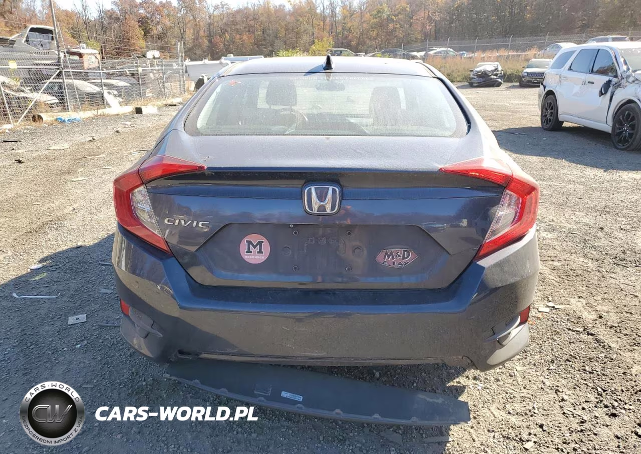 2017 Honda Civic Ex VIN:2HGFC2F76HH532556 - 6