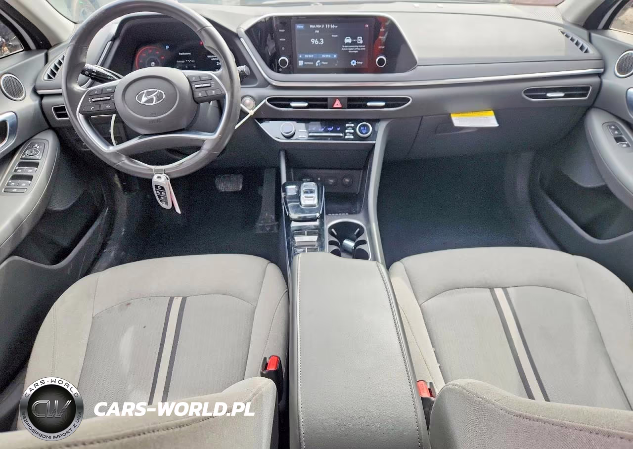 2021 Hyundai Sonata Sel VIN:5NPEF4JA0MH105133 - 8
