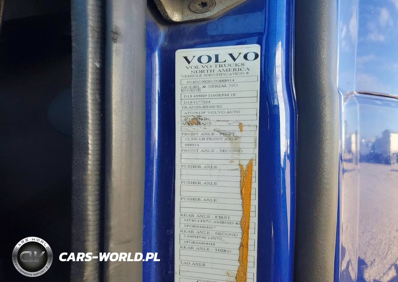 2018 Volvo Vnl Semi Truck VIN:4V4NC9EH1JN888914 - 10