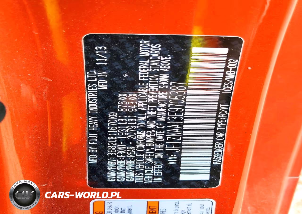 2014 Scion Fr-S Base VIN:JF1ZNAA13E9705387 - 12