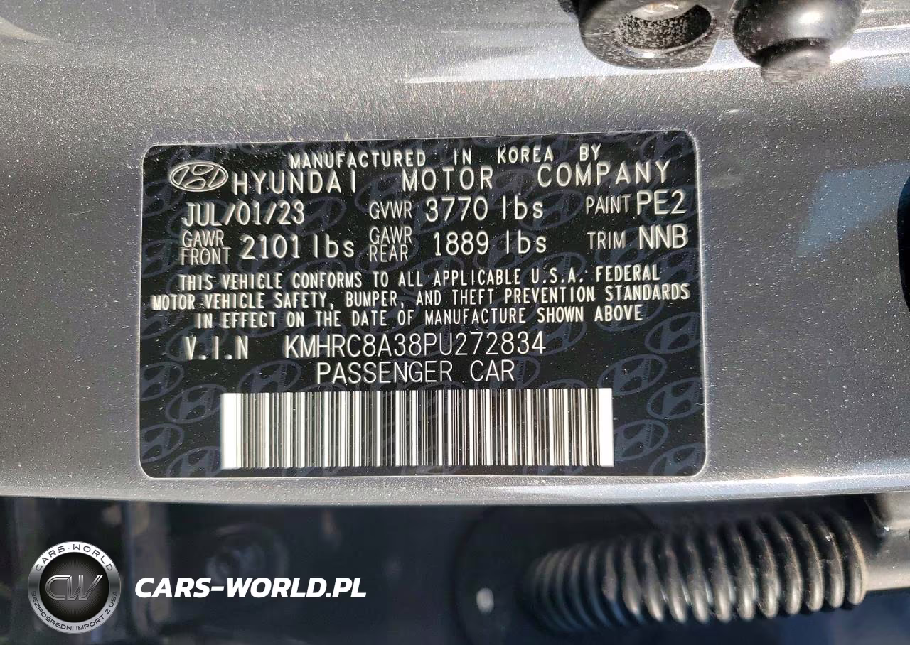2023 Hyundai Venue Sel VIN:KMHRC8A38PU272834 - 14