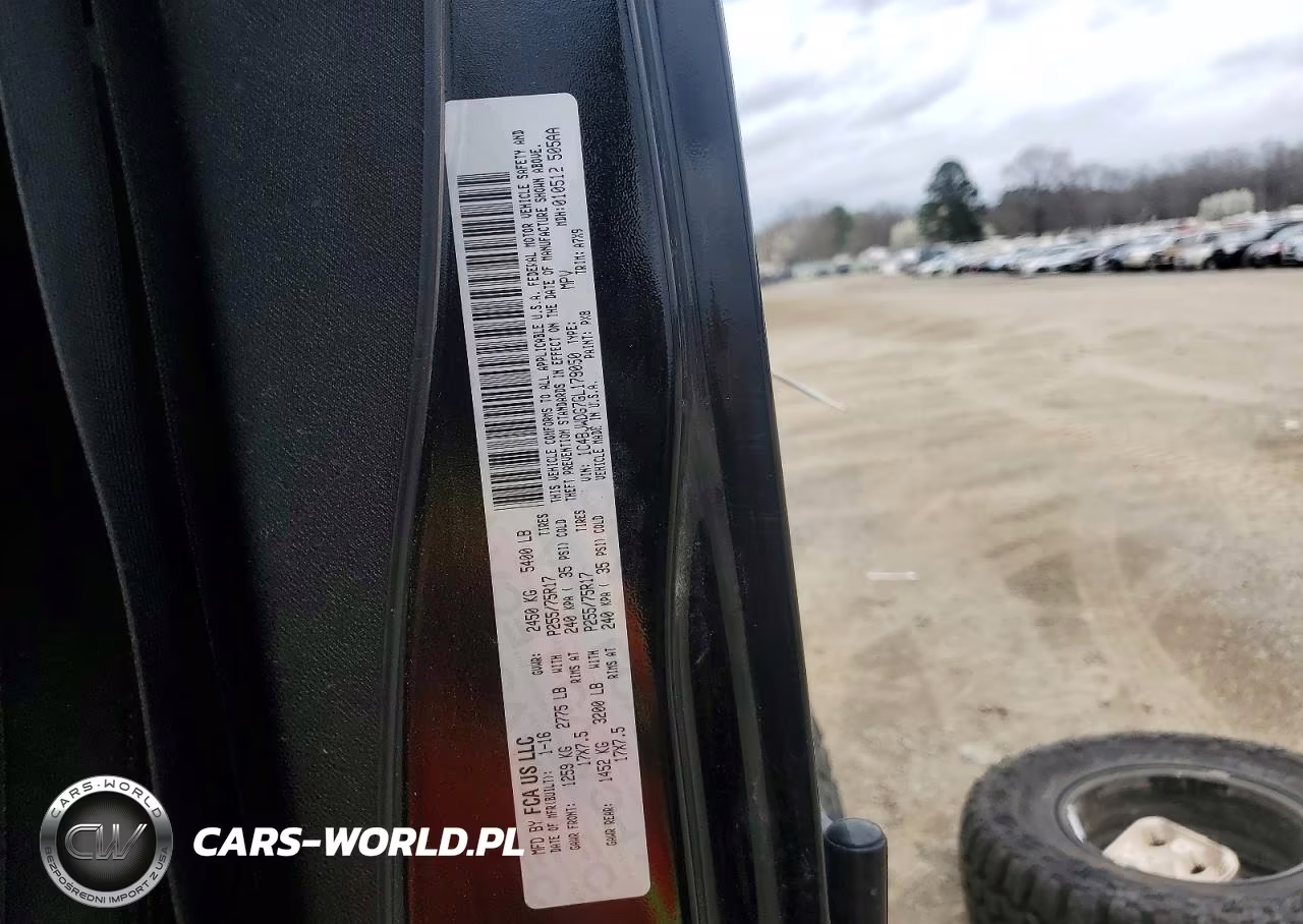 2016 Jeep Wrangler VIN:1C4BJWDG7GL179050 - 14