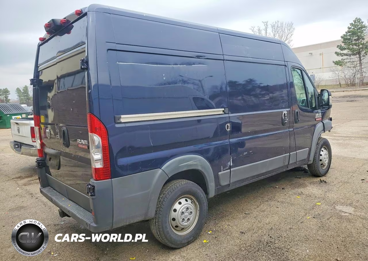 2017 Ram Promaster 2500 Delivery Van VIN:3C6TRVCG4HE521466 - 3