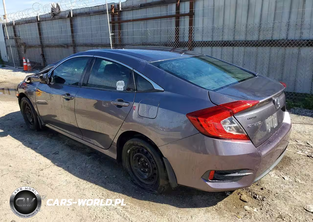 2016 Honda Civic Lx VIN:19XFC2F52GE054692 - 2