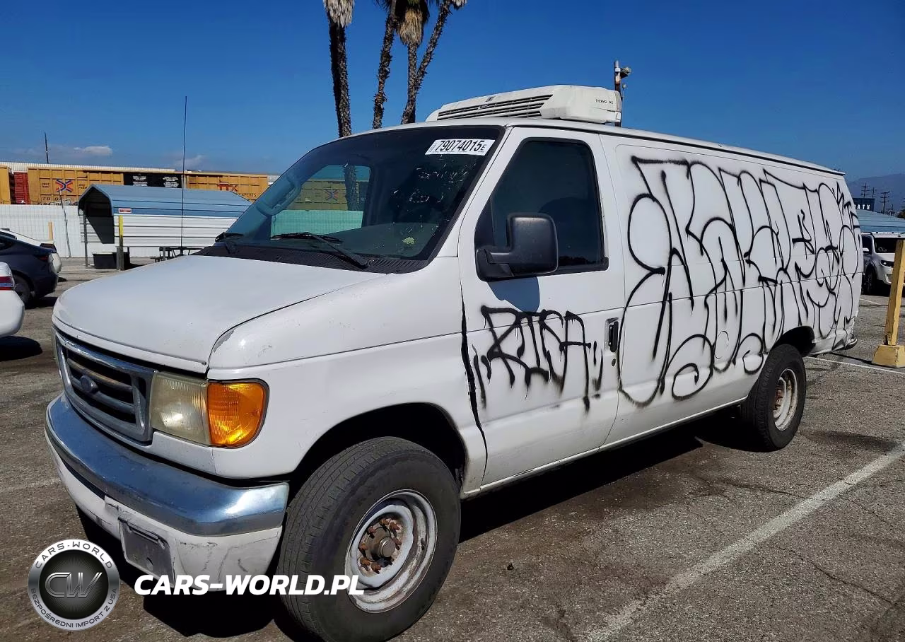 2004 Ford E350 Refrigerated Delivery Van