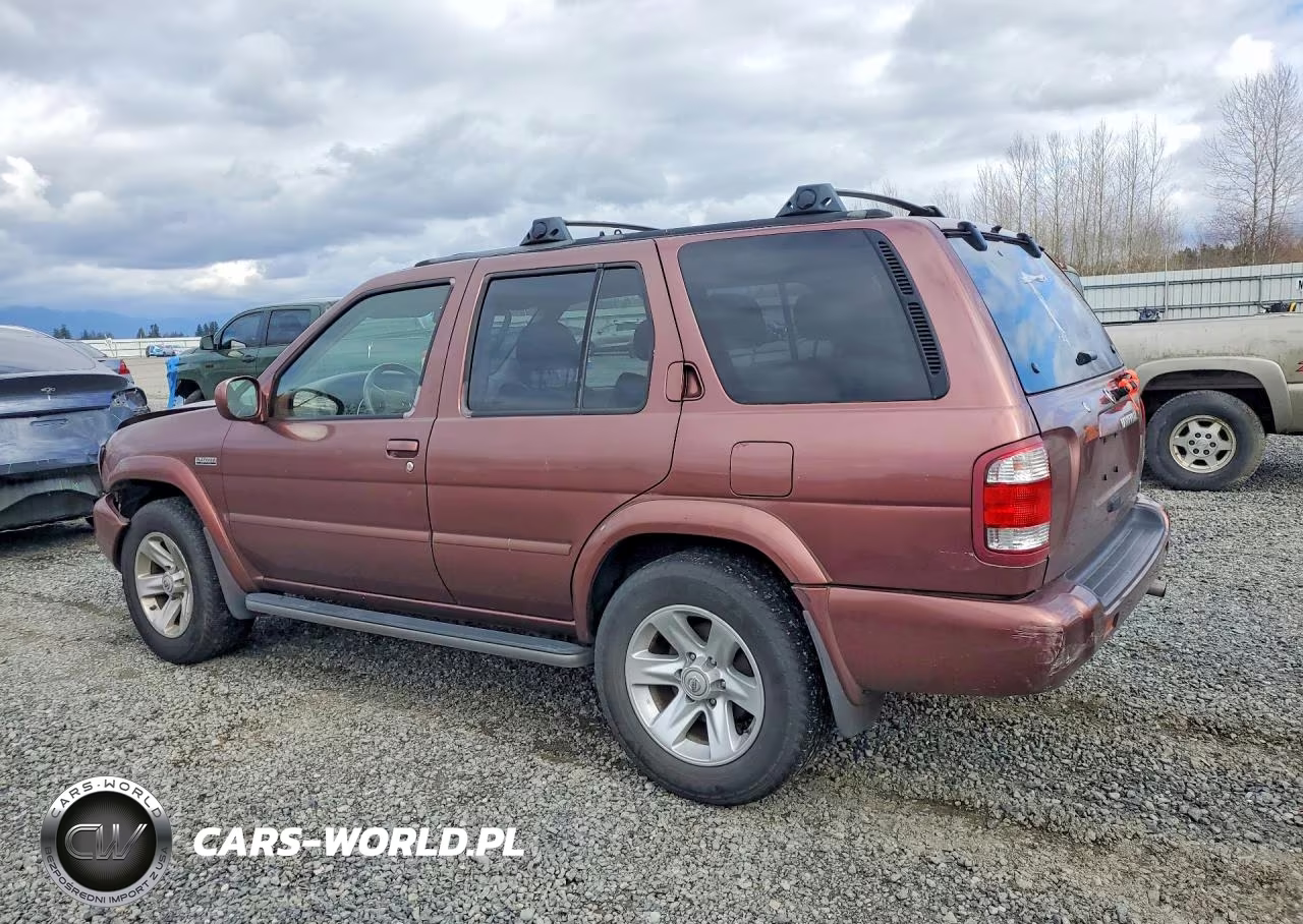2004 Nissan Pathfinder Se VIN:JN8DR09Y14W905709 - 2