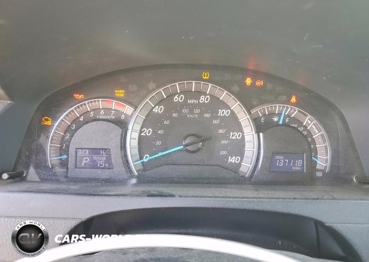 2013 Toyota Camry Se VIN:4T1BF1FK7DU297574 - 9