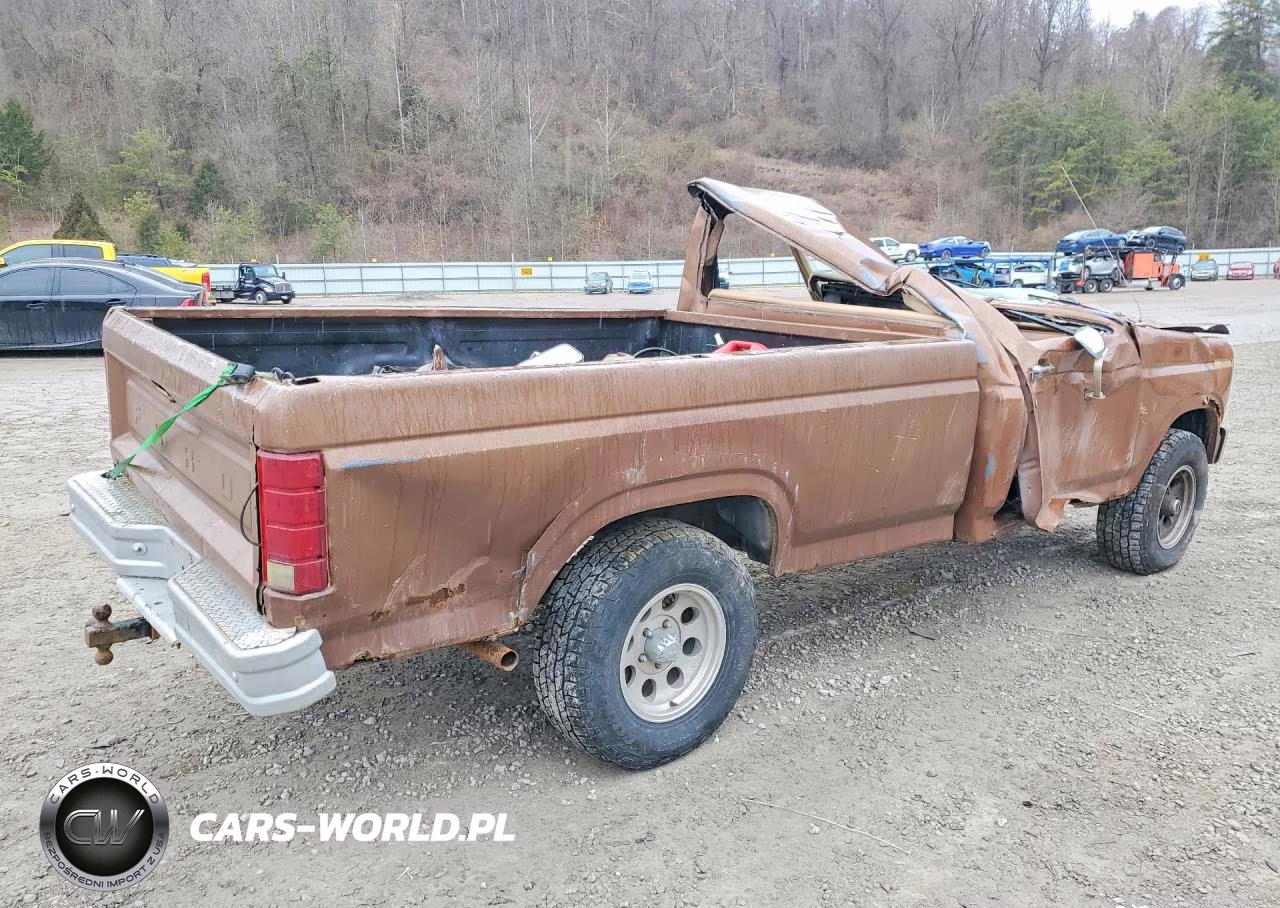 1985 Ford F150 Regular Cab VIN:1FTEF14Y8FNA87362 - 3