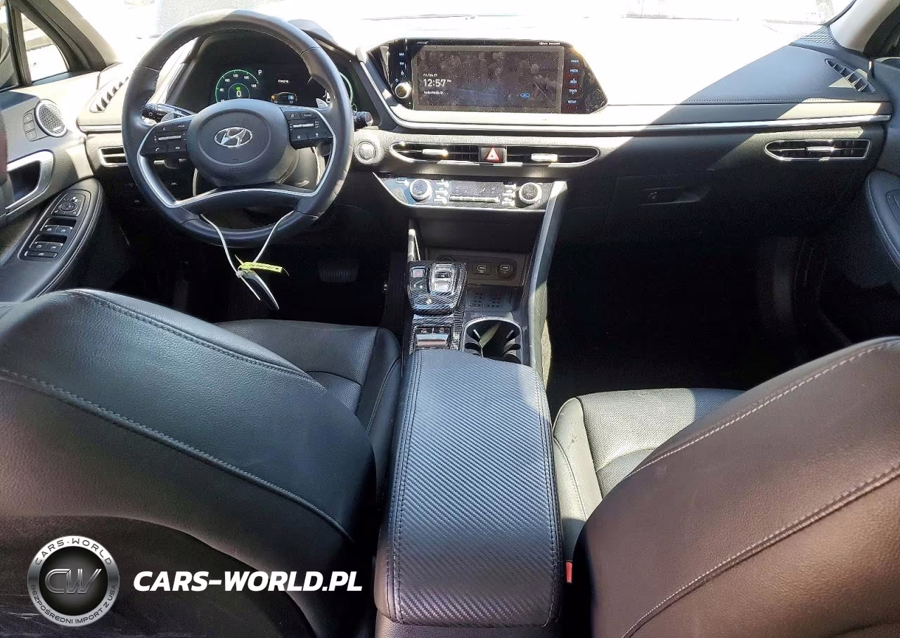 2022 Hyundai Sonata Hybrid Limited VIN:KMHL54JJ3NA052524 - 8