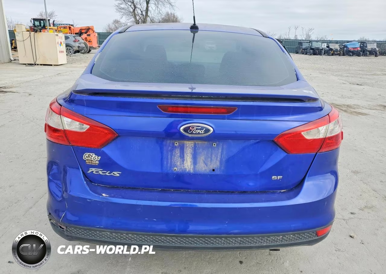 2013 Ford Focus Se VIN:1FADP3F23DL212389 - 6