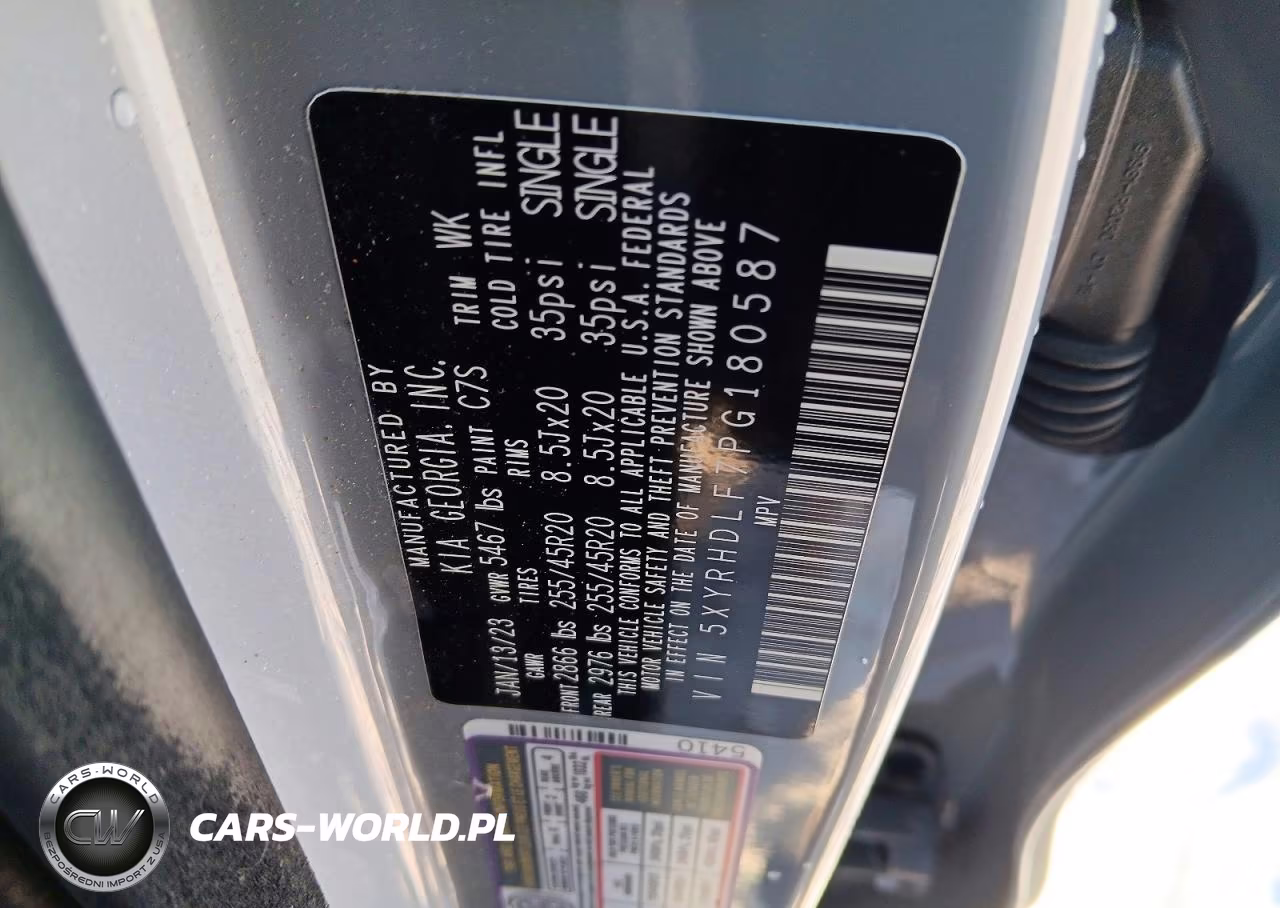 2023 Kia Sorento VIN:5XYRHDLF7PG180587 - 12