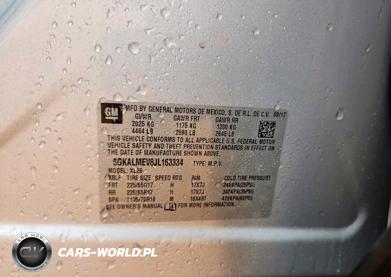 2018 GMC Terrain Sle VIN:3GKALMEV8JL163334 - 13
