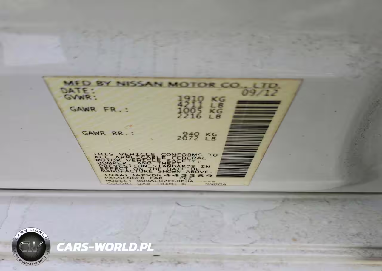 2013 Nissan Altima 2.5 VIN:1N4AL3APXDN443389 - 13