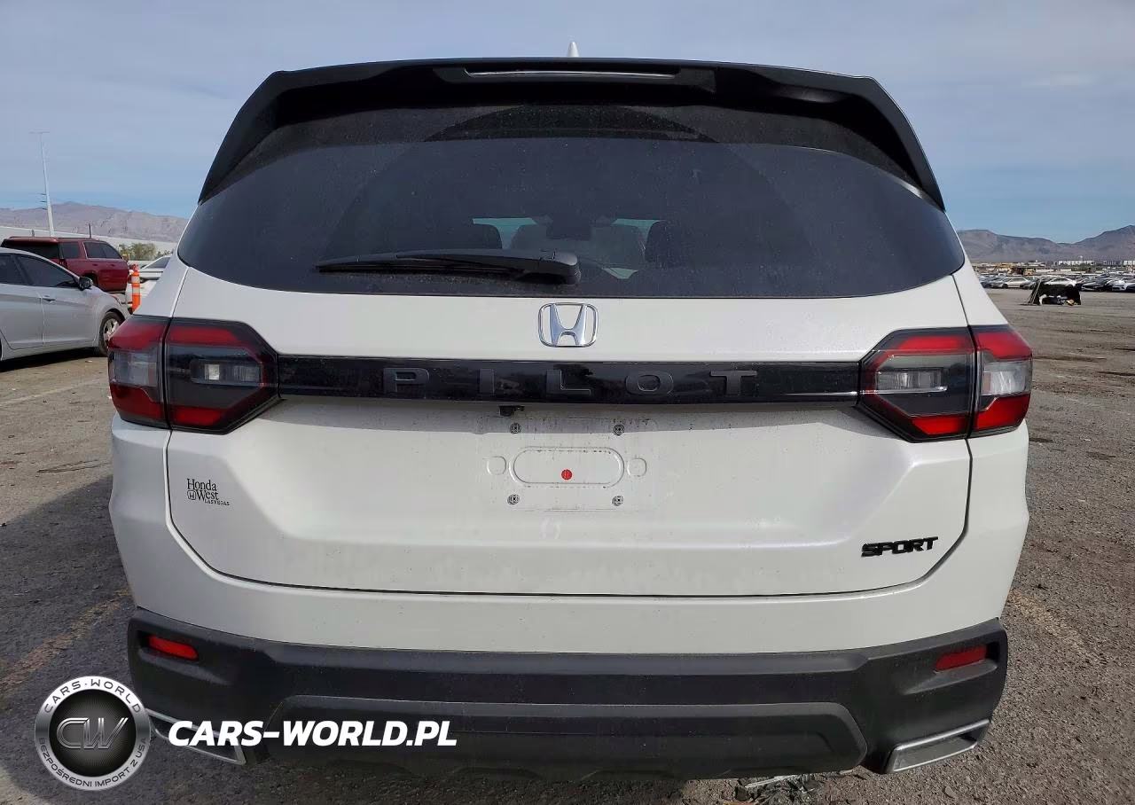 2025 Honda Pilot Sport VIN:5FNYG2H30SB016146 - 6