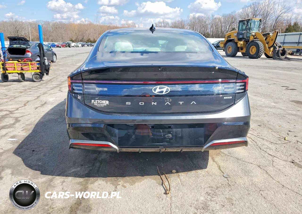 2024 Hyundai Sonata Hybrid Sel VIN:KMHL34JJXRA086939 - 6
