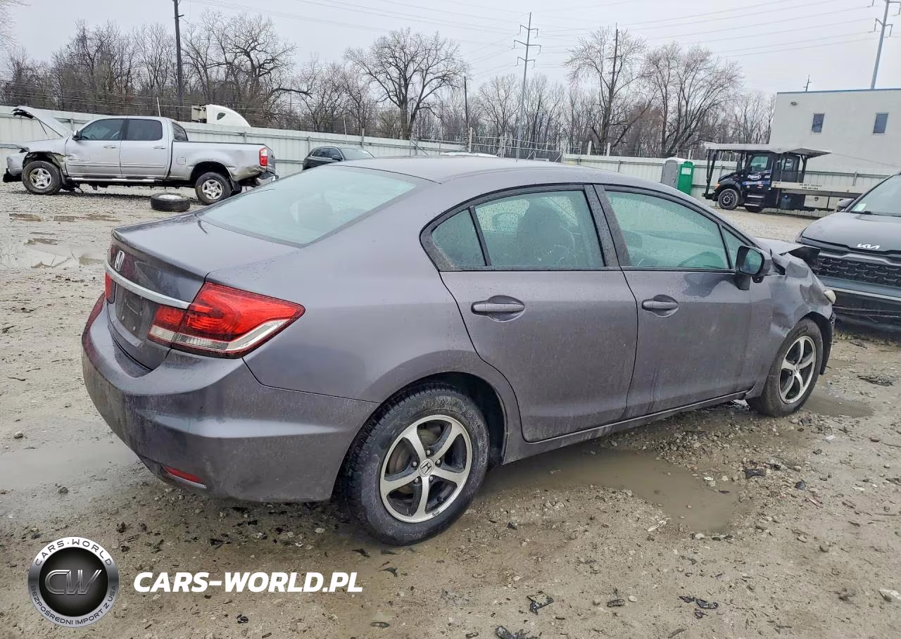 2015 Honda Civic Se VIN:19XFB2F71FE292732 - 3