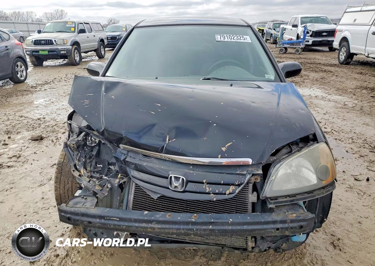 2002 Hond Civic Lx VIN:1HGES15562L037003 - 5