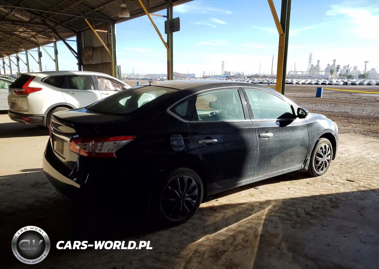 2014 Nissan Sentra Sv VIN:3N1AB7AP2EL696179 - 3