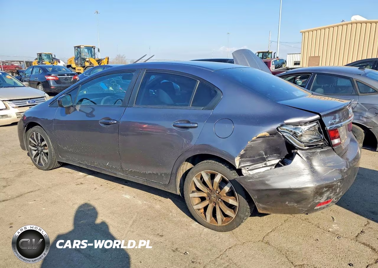 2014 Honda Civic Exl VIN:19XFB2F91EE249346 - 2