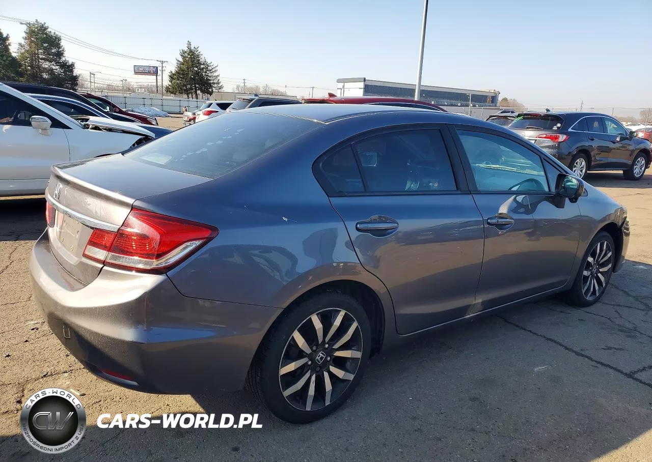 2014 Honda Civic Exl VIN:19XFB2F91EE249346 - 3