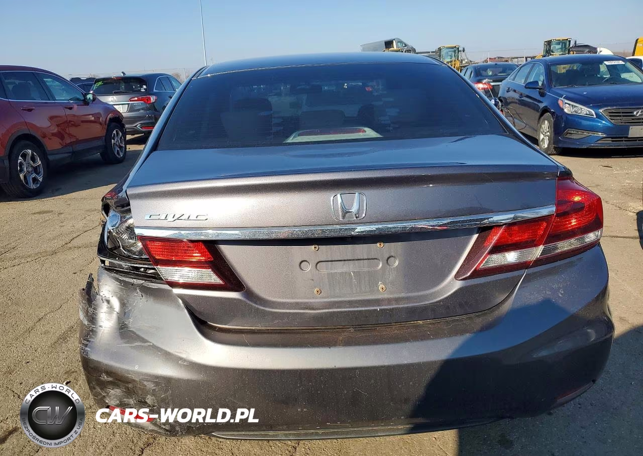 2014 Honda Civic Exl VIN:19XFB2F91EE249346 - 6