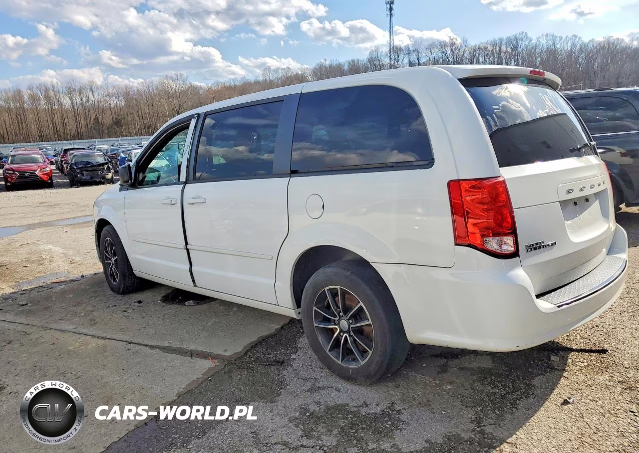 2015 Dodge Grand Caravan Se VIN:2C4RDGBG5FR543017 - 2