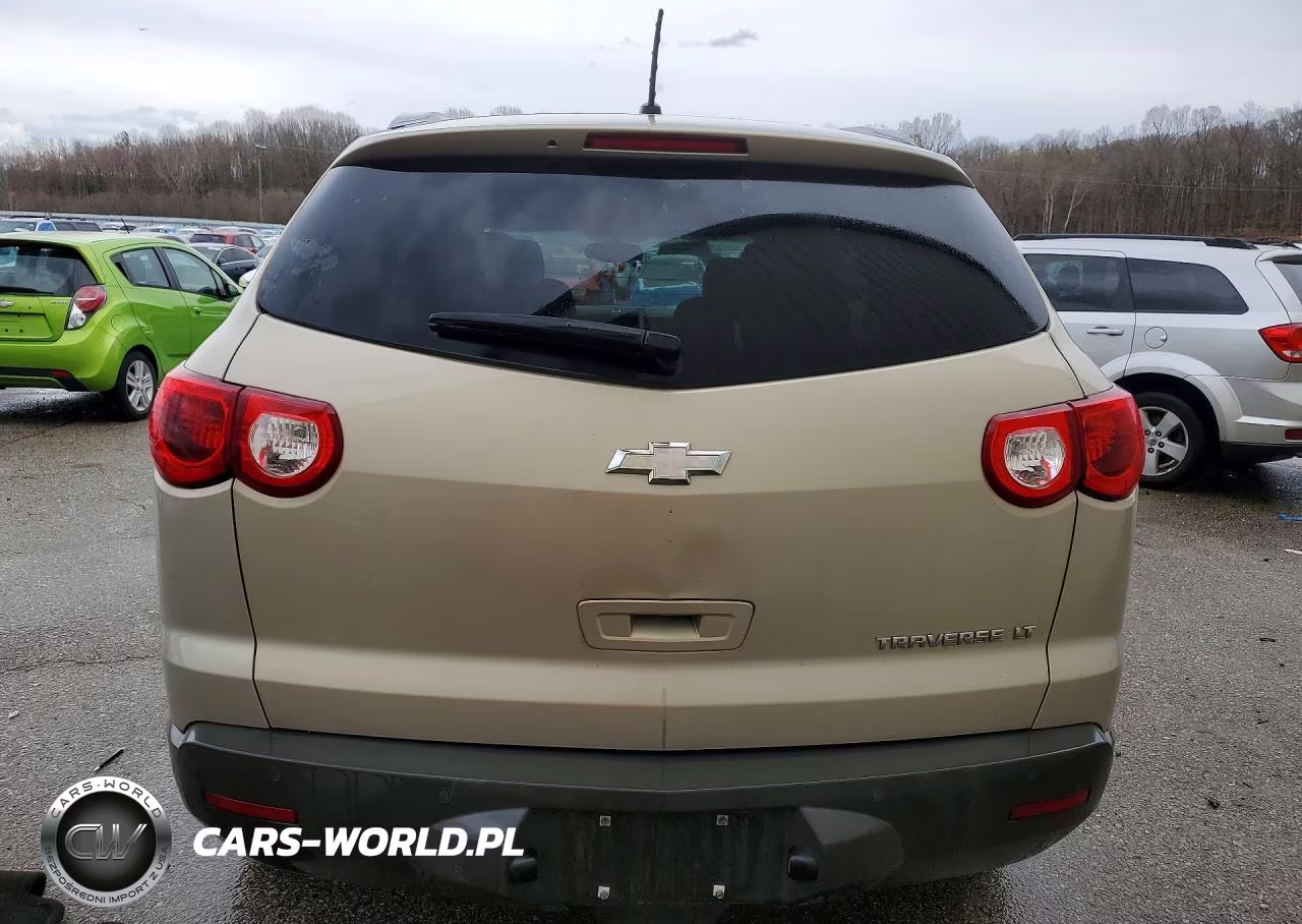 2011 Chevrolet Traverse Lt VIN:1GNKRGED1BJ397337 - 6