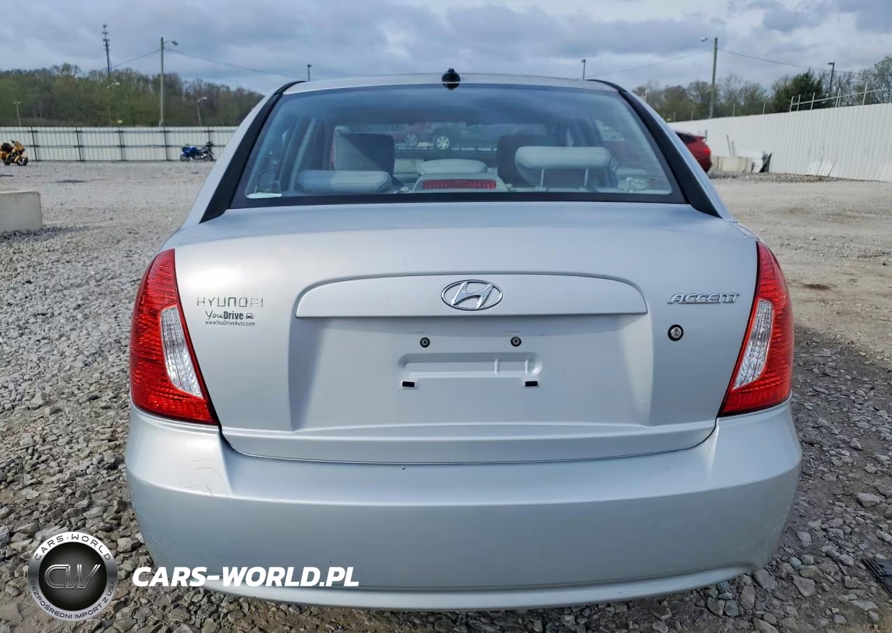 2011 Hyundai Accent Gls VIN:KMHCN4AC0BU606551 - 6