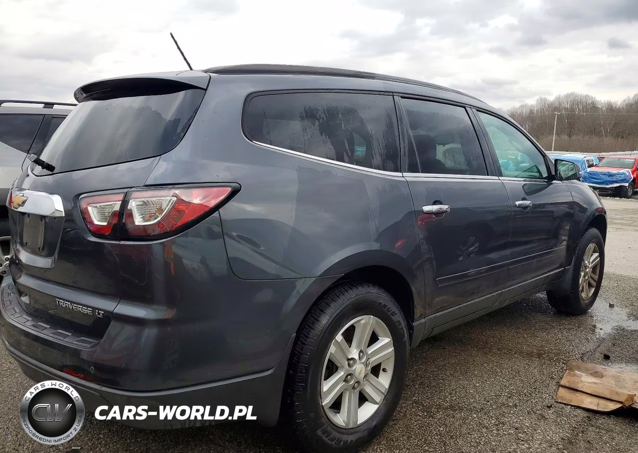 2013 Chevrolet Traverse Lt VIN:1GNKRGKD2DJ147368 - 3