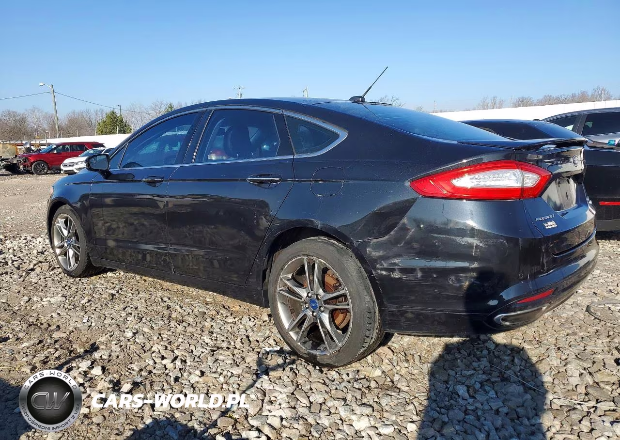 2014 Ford Fusion Titanium VIN:3FA6P0D97ER206654 - 2