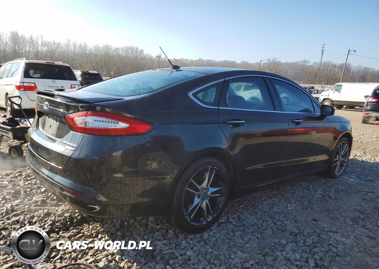 2014 Ford Fusion Titanium VIN:3FA6P0D97ER206654 - 3