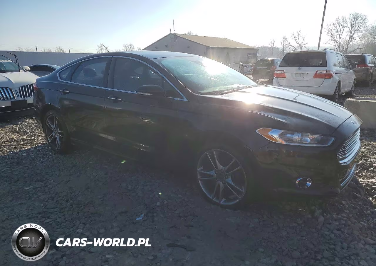 2014 Ford Fusion Titanium VIN:3FA6P0D97ER206654 - 4
