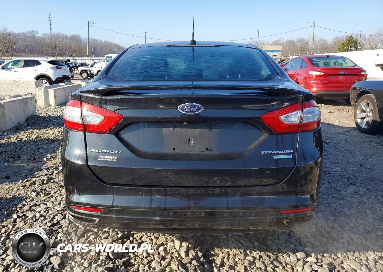 2014 Ford Fusion Titanium VIN:3FA6P0D97ER206654 - 6