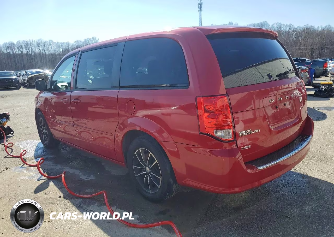 2015 Dodge Grand Caravan Se VIN:2C4RDGBG5FR709729 - 2