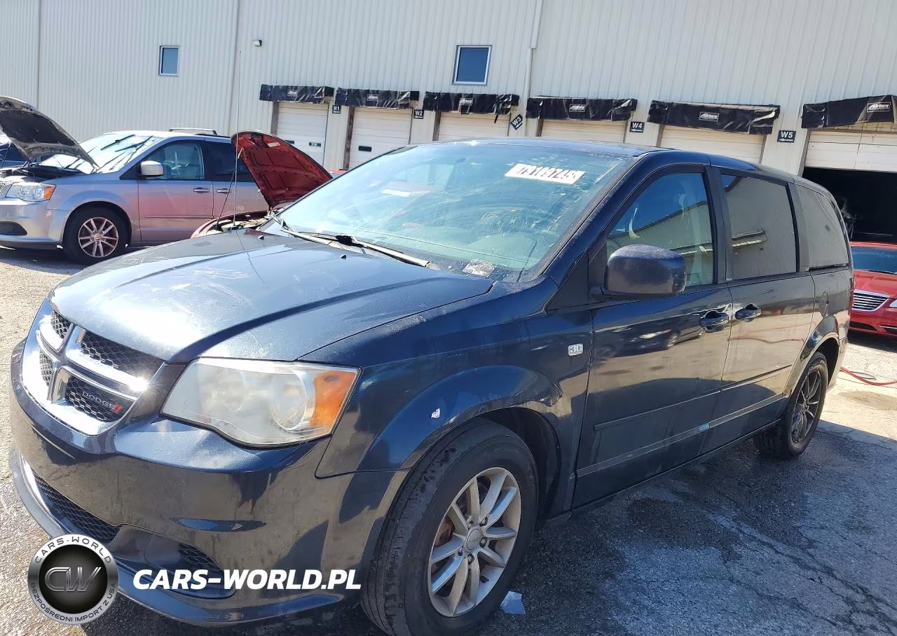 2014 Dodge Grand Caravan Se VIN:2C4RDGBG8ER193896 - 1