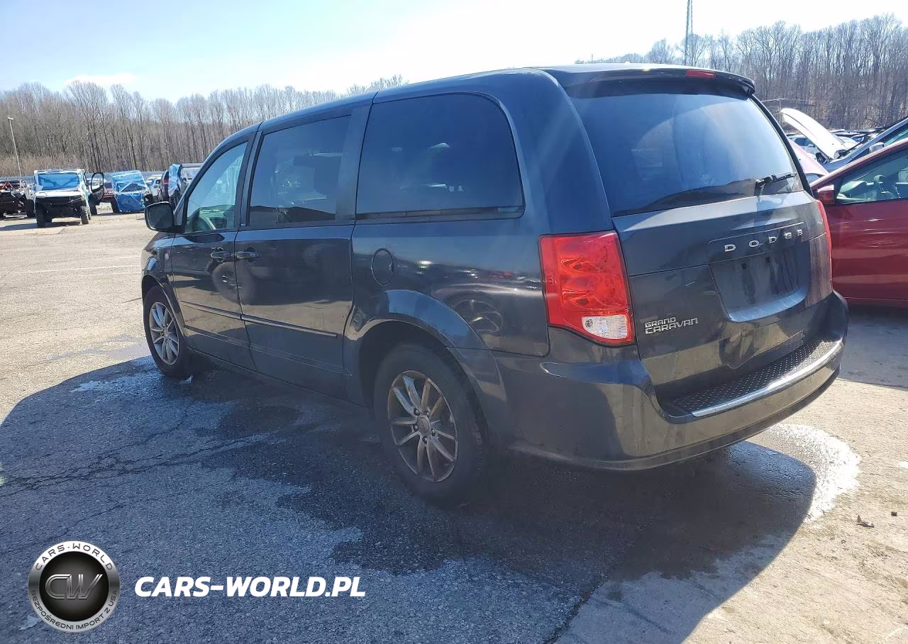 2014 Dodge Grand Caravan Se VIN:2C4RDGBG8ER193896 - 2